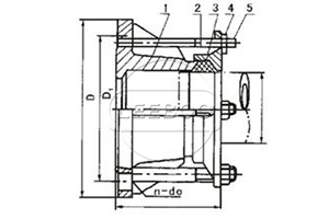 鋼制<a href=http://longyimetal.cn target=_blank class=infotextkey>伸縮接頭</a>分解圖