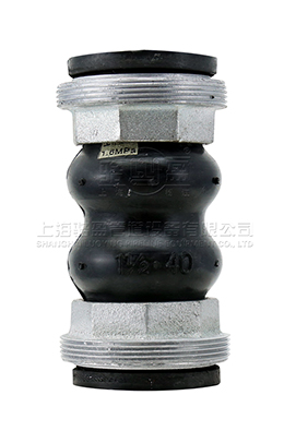 絲扣<a href=http://longyimetal.cn target=_blank class=infotextkey>橡膠接頭</a>端面結(jié)構(gòu)圖